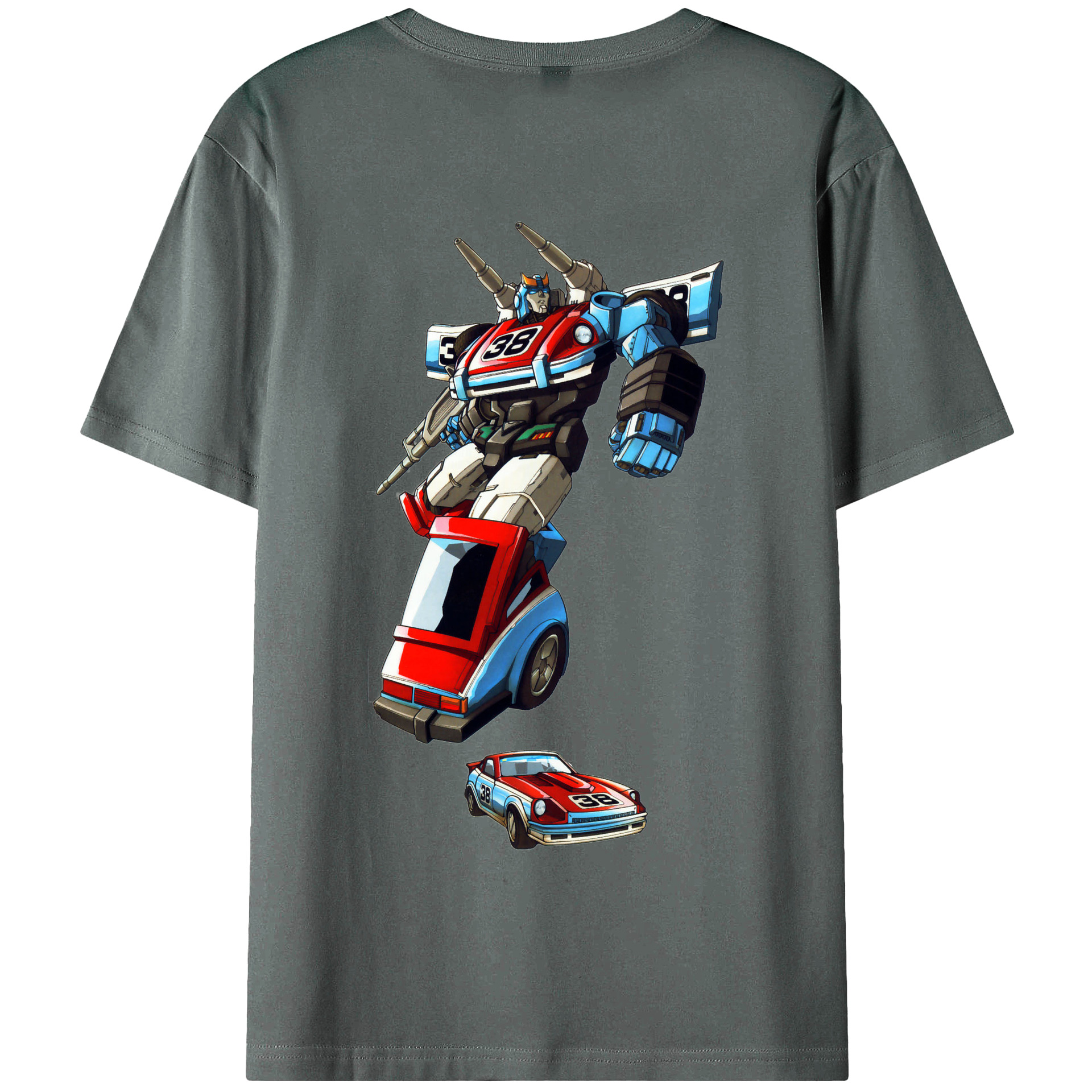 （画像用）  綿100％半袖Tシャツ（背面プリント）